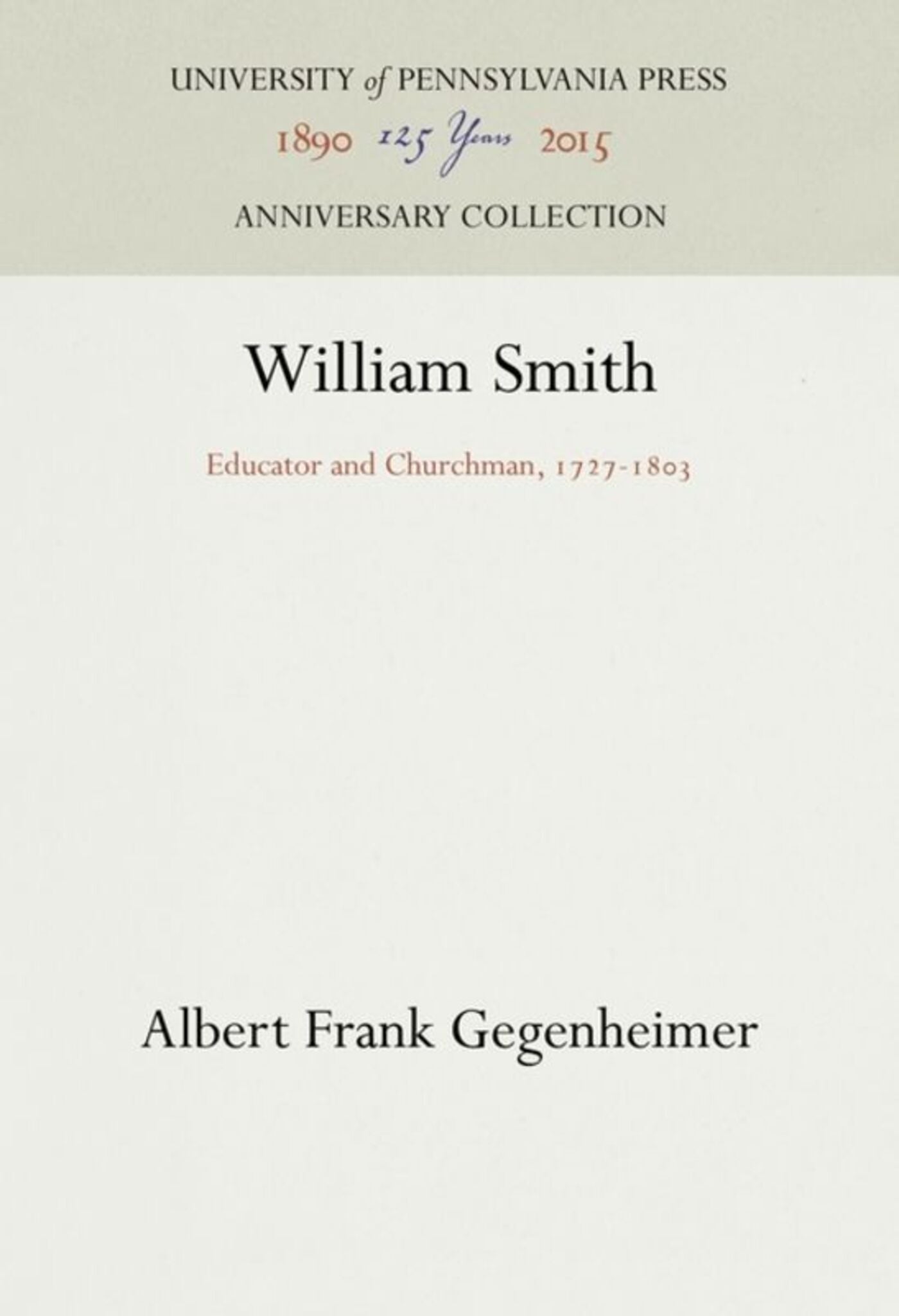 Cover image for William Smith ISBN 9781512816181